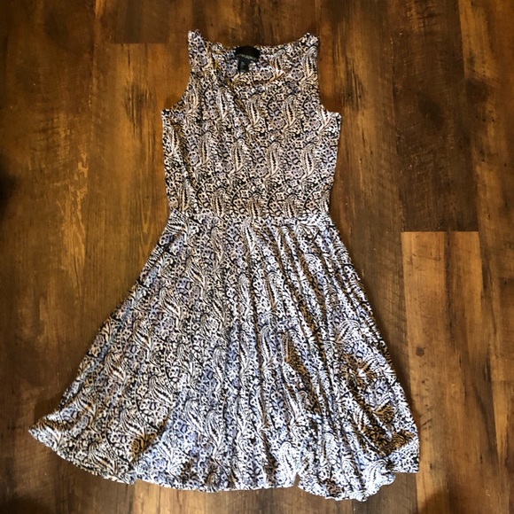 Cynthia Rowley Dresses & Skirts - Women’s white and dark pen ink blue dress